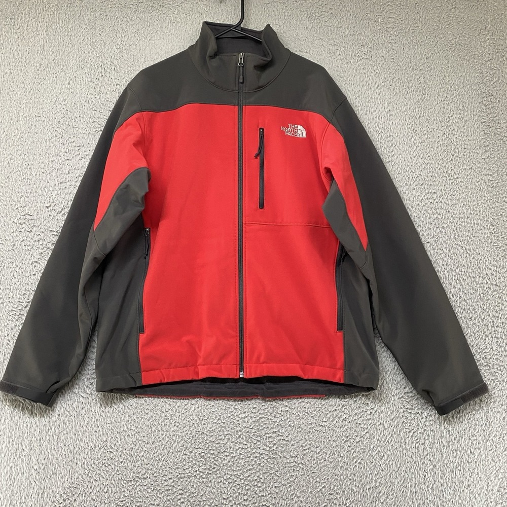 The North Face Softshell Jacket Mens Large Apex Bionic Full Zip Hiking Outdoors